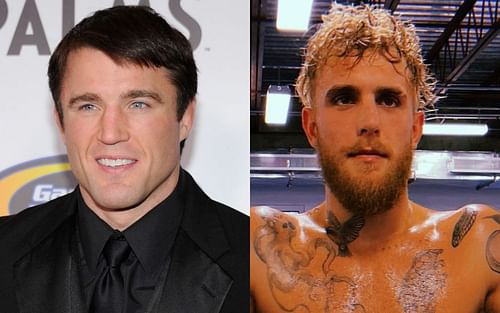 Chael Sonnen (L) and Jake Paul (R) via Instagram @sonnench and @jakepaul