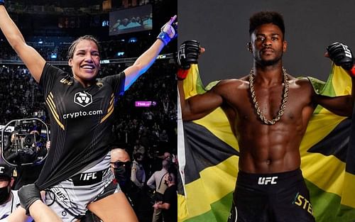 Julianna Pena (left) Aljamain Sterling (right) [Images Courtesy: @venezuelanvixen @funkmastermma on Instagram]