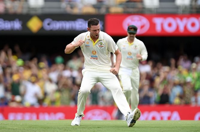 "Hopefully, I can do something similar" - James Anderson hopes to repeat Josh Hazlewood's pink-ball heroics in the second Ashes Test