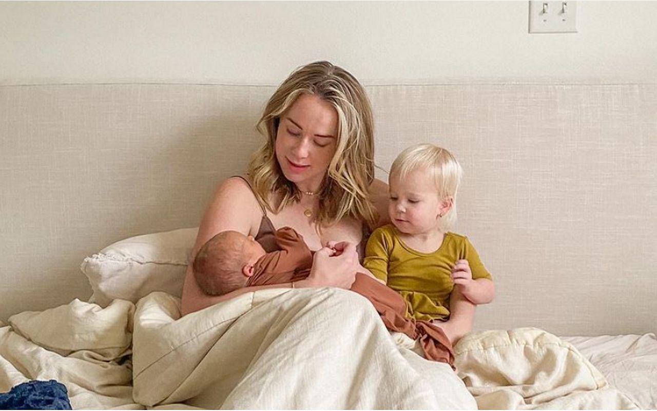 Whitney Leavitt with her children Sedona and Lee(Image via Instagram)