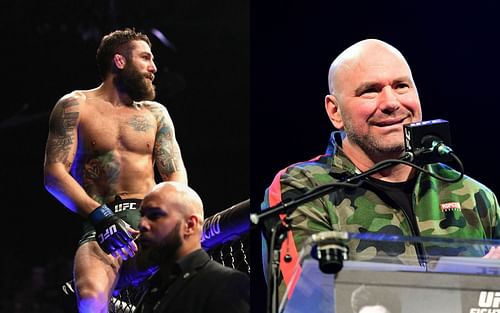 Michael Chiesa (left) & Dana White (right)