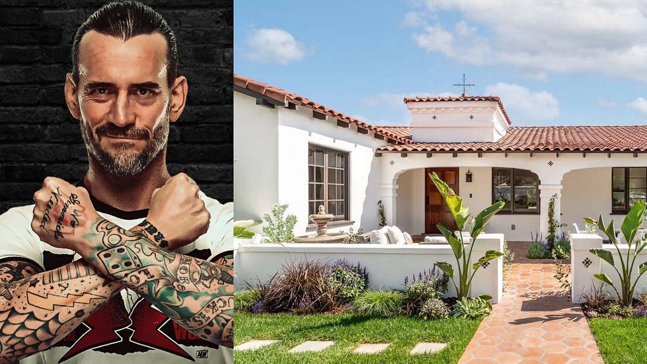 The current AEW star lives in a luxurious house.