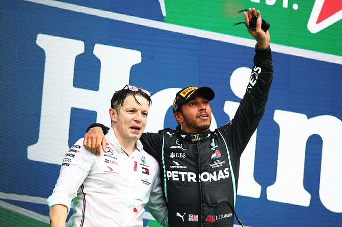 Watch: Lewis Hamilton talks about his relationship with race engineer Bono