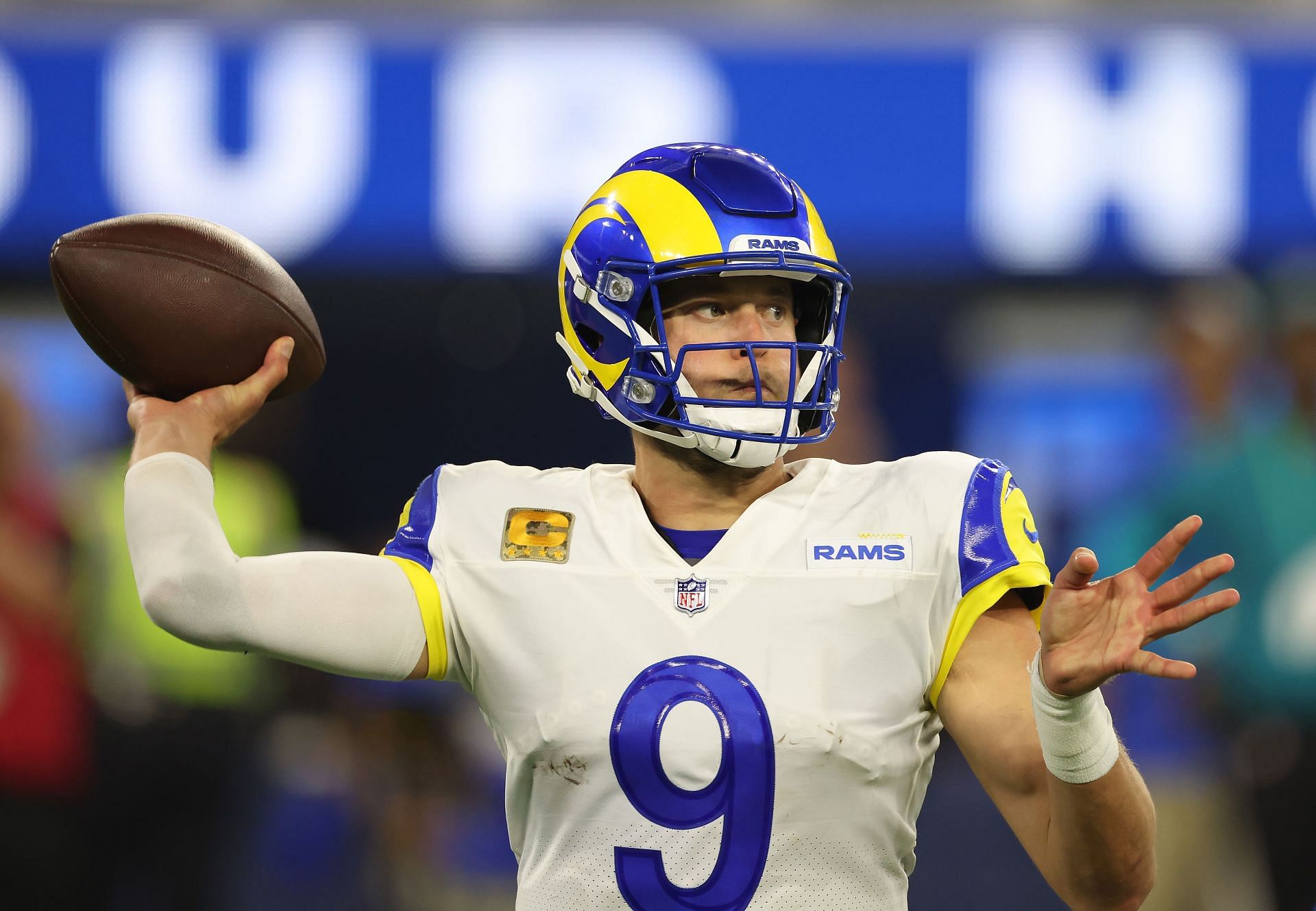 Los Angeles Rams quarterback Matthew Stafford