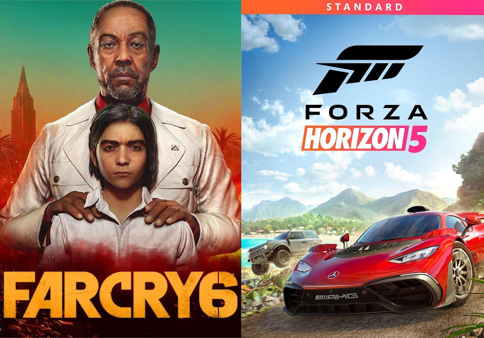 Far Cry 6 and Forza Horizon 5 are some of the year&#039;s best open-world titles (Image by Ubisoft and Xbox)