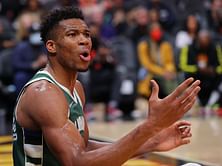 Watch: "I've got ice in my veins" - Giannis Antetokounmpo exhibits jovial mood in practice, shows signs of an early return to action