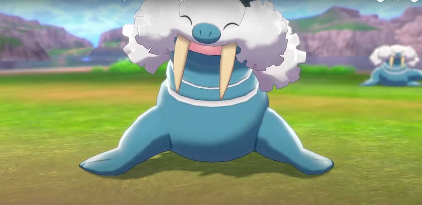 Walrein is both Water-type and Ice-type (Image via Game Freak)
