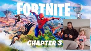 “F**k”: 2-year-old produces a hilarious reaction to her dad losing a game of Fortnite