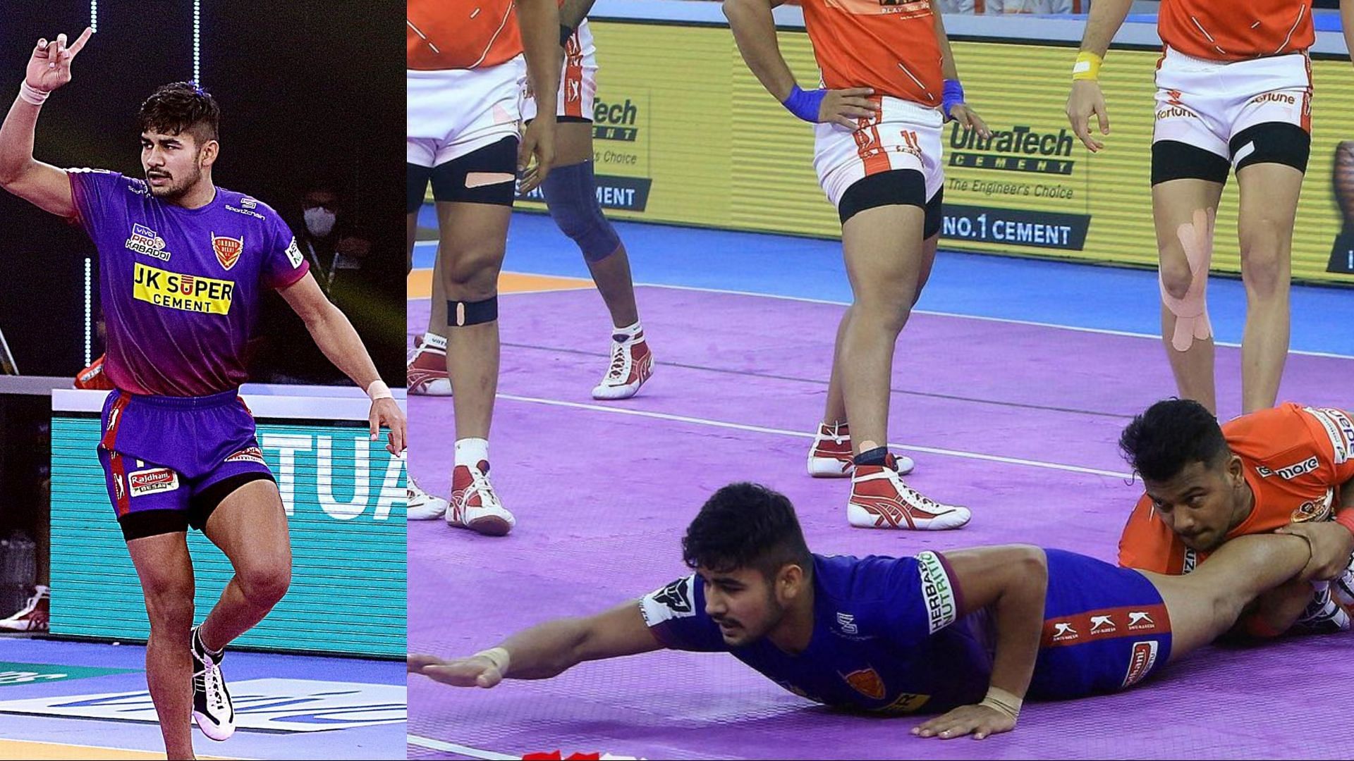 Naveen Kumar completed a hat-trick of Super 10s in Pro Kabaddi 2021 earlier tonight