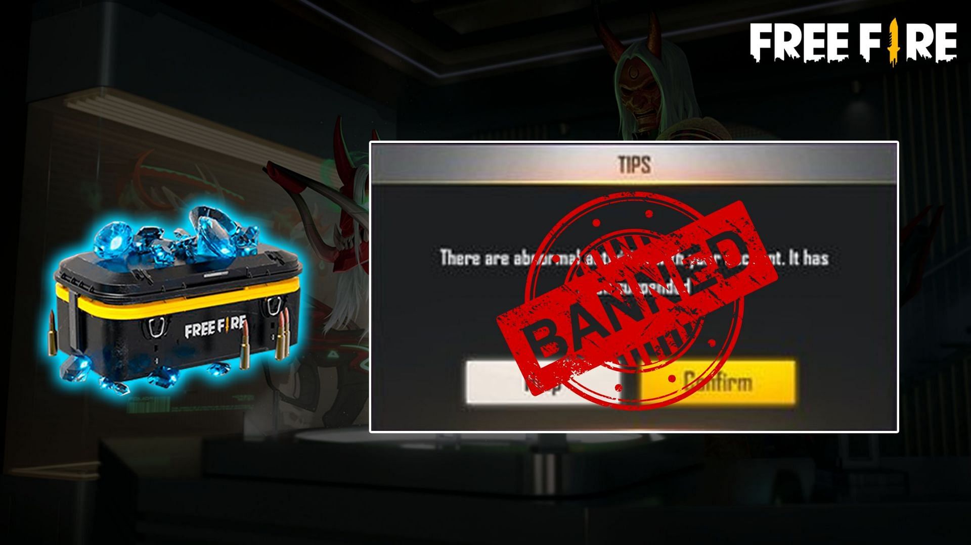 Unlimited Free Fire diamond hacks can lead to ban (Image via Free Fire)
