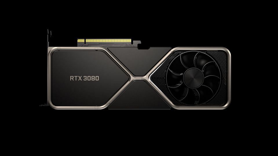 The RTX 3080 (Image via Nvidia)