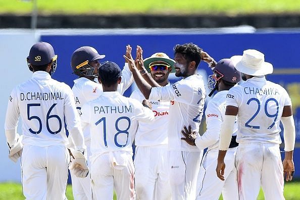श्रीलंका ने दो मैचों की टेस्ट सीरीज पर 2-0 से कब्ज़ा किया