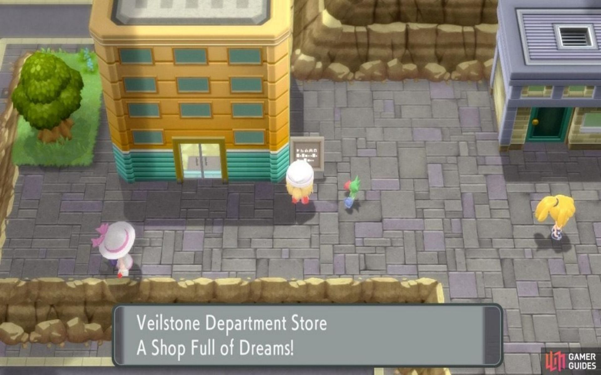 The Veilstone Department Store is a great place for TMs (Image via The Pokemon Company)