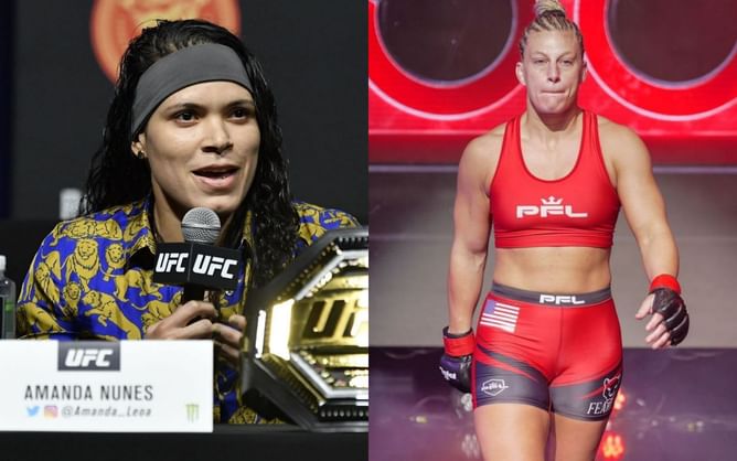 "I hope she makes the right decision" - Amanda Nunes weighs in on teammate Kayla Harrison possibly signing with the UFC