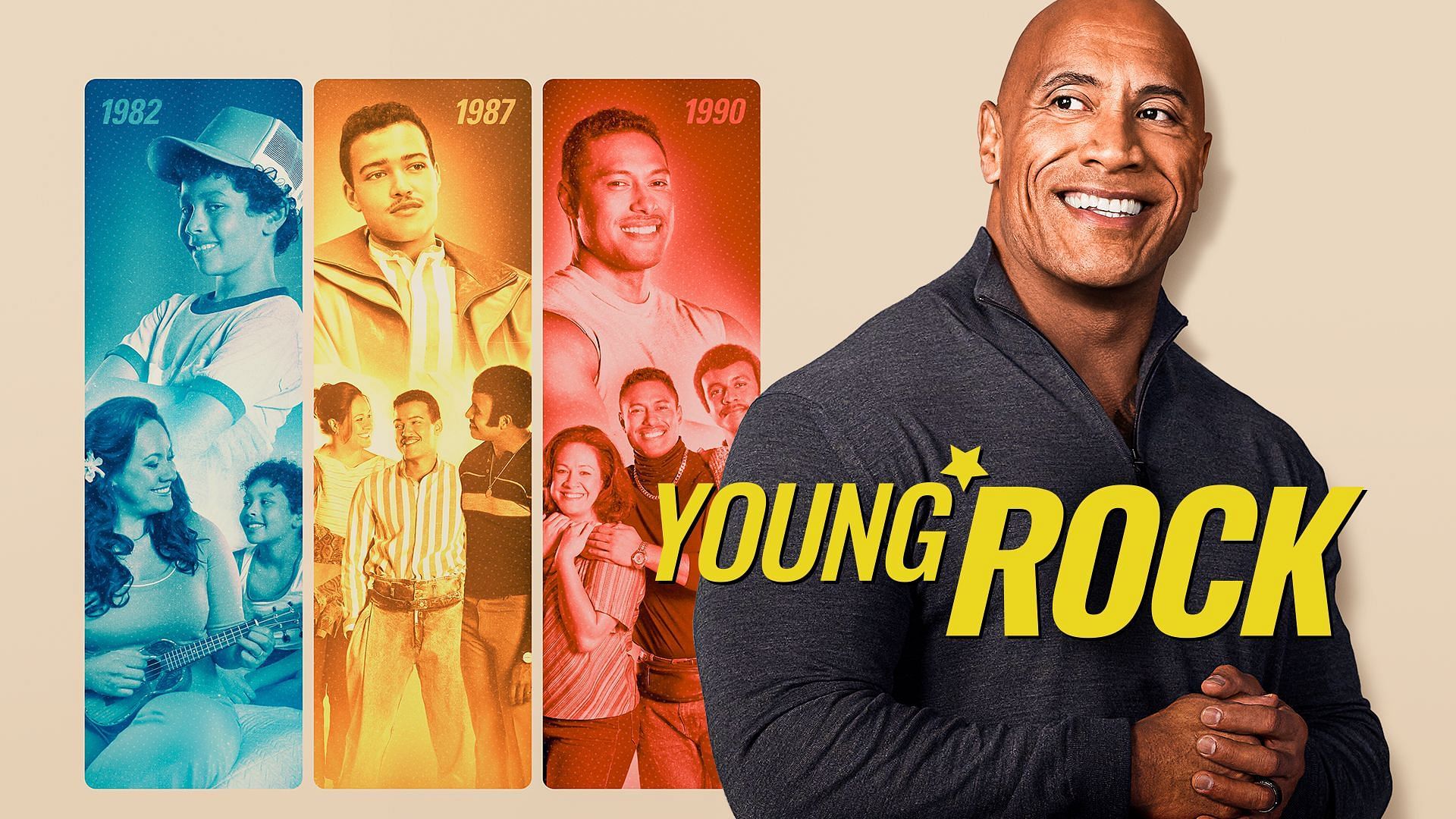 The sitcom Young Rock is based on Dwayne Johnson&#039;s life (Image via NBC)