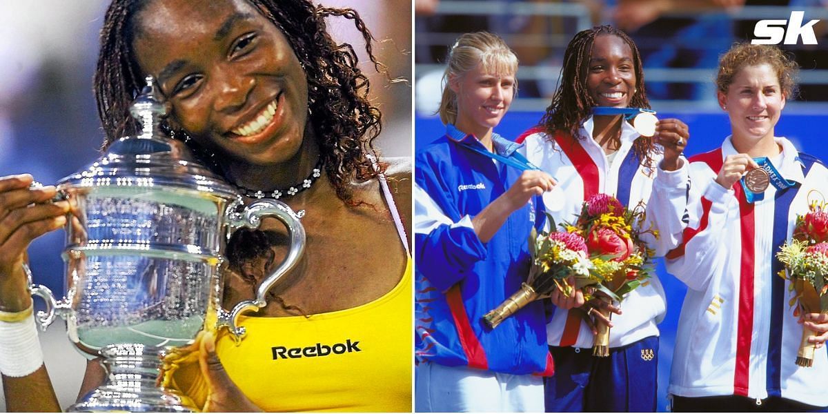 Venus Williams at the 2000 US Open and at the Sydney Olympics