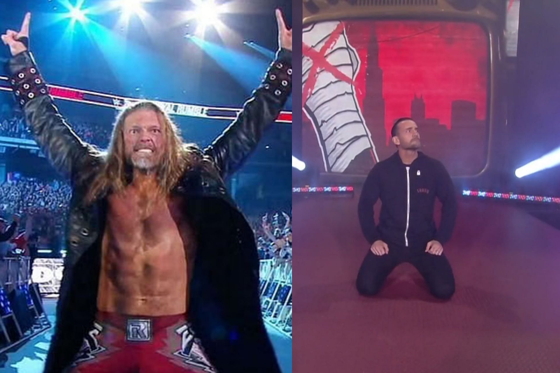 Edge and CM Punk made emotional returns