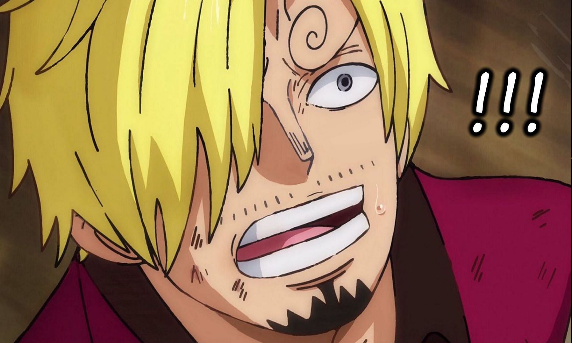 Why did Sanji say that he did not want to become a monster in