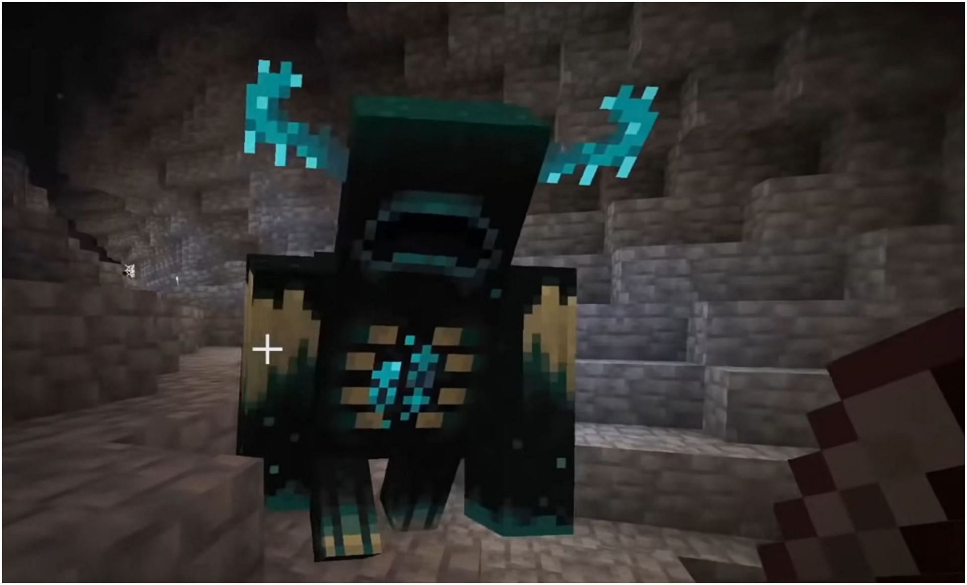 The Warden is a terrifying mob (Image via Minecraft)