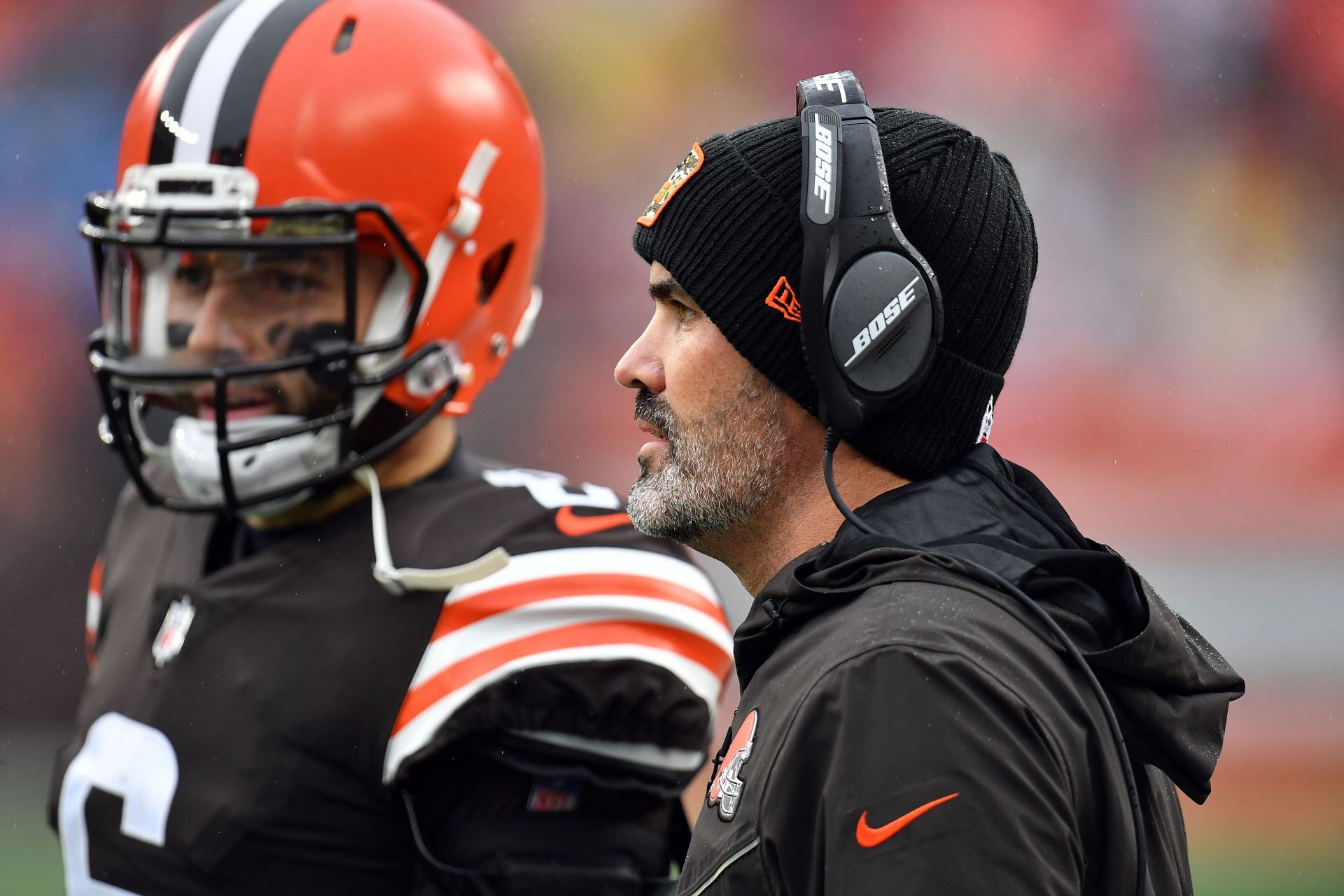 Stefanski&#039;s lack of progress with Baker Mayfield could force Cleveland&#039;s hand (Photo: Getty)