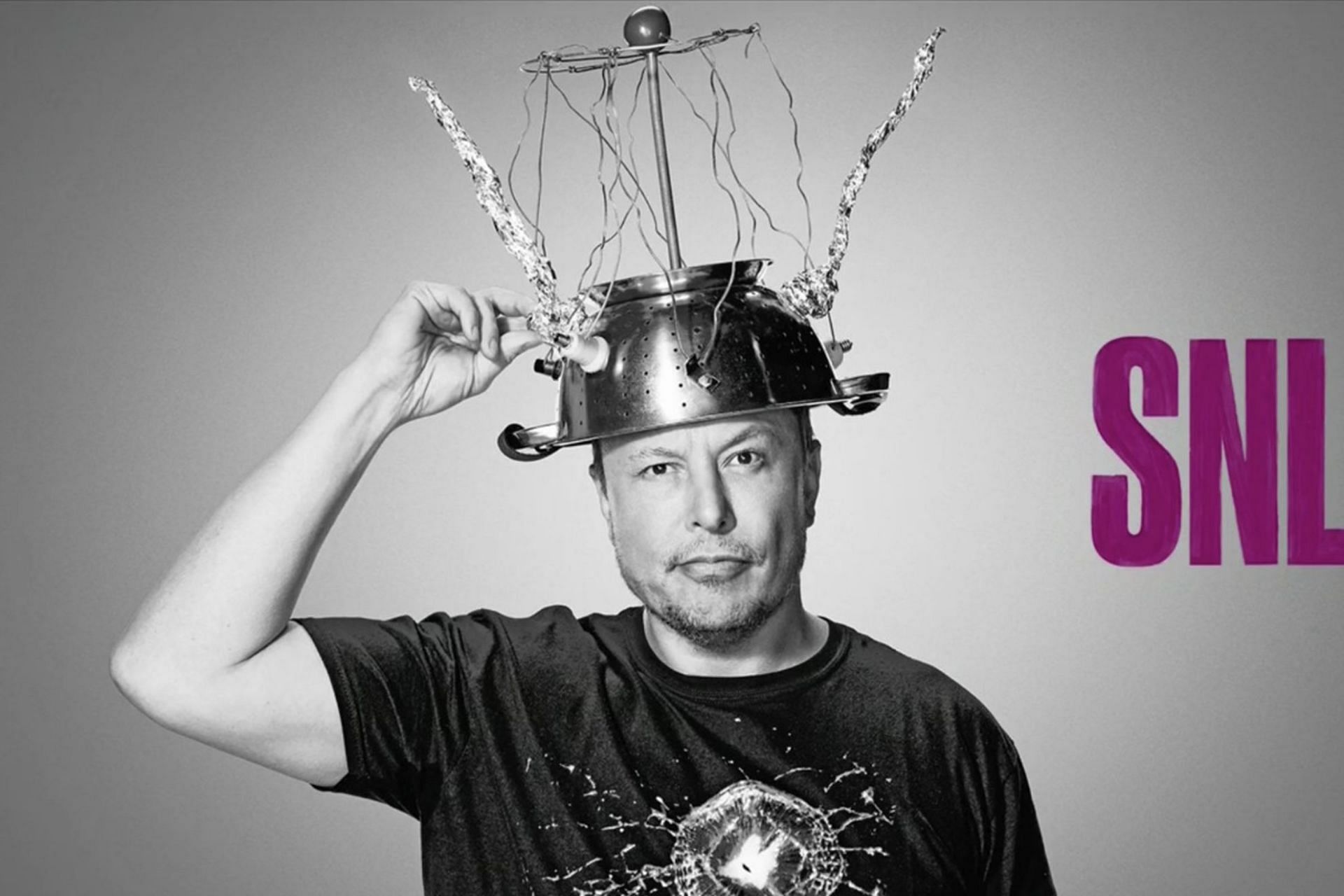 Elon Musk&#039;s SNL promo (Image via NBC)