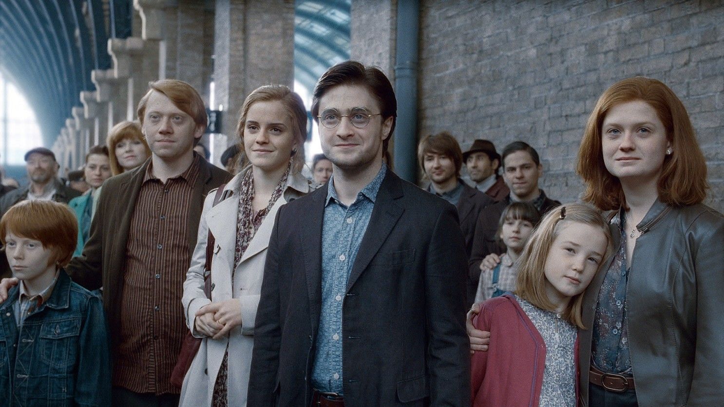 Harry and his friends 19 years after the ending of the last film (Image via Warner Bros.)