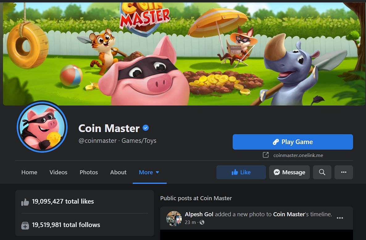 There are large official Coin Master communities on Reddit and Facebook if you can&rsquo;t find anyone to play with (Image via Sportskeeda)