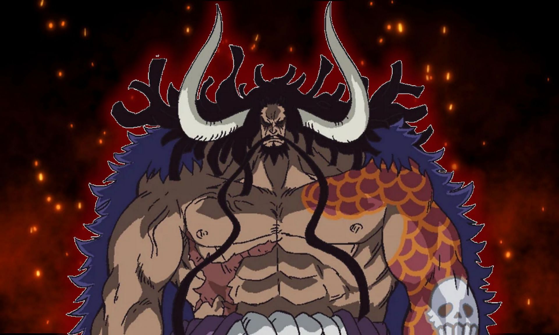 Kaidou is highly regarded as one of the strongest One Piece characters (Image via Sportskeeda)