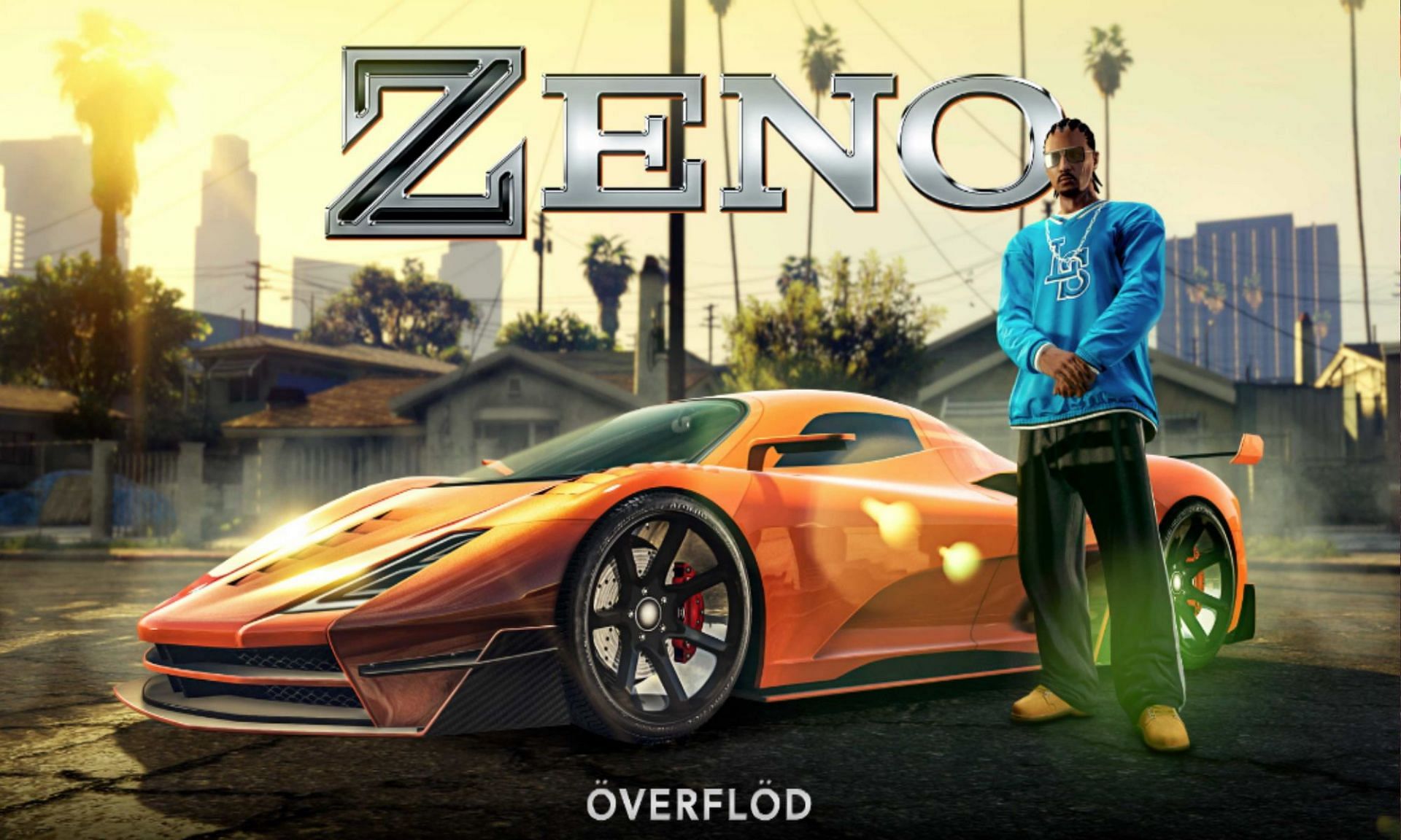 The &Ouml;verfl&ouml;d Zeno was made available during the Festive Surprise 2021 event (Image via Rockstar Games)