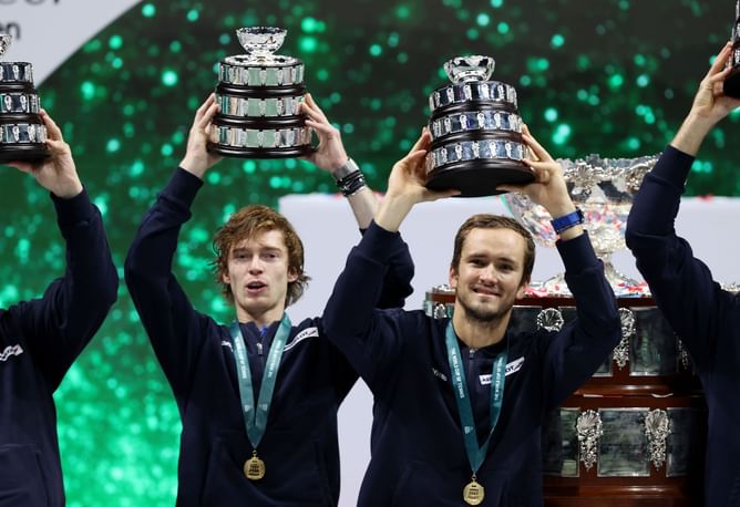 "The best two weeks of my career" - Daniil Medvedev following Russia's Davis Cup triumph