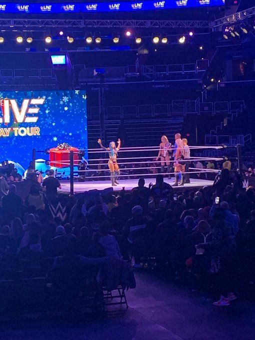 WWE Live Event Results Former WWE Champion competes twice in one night