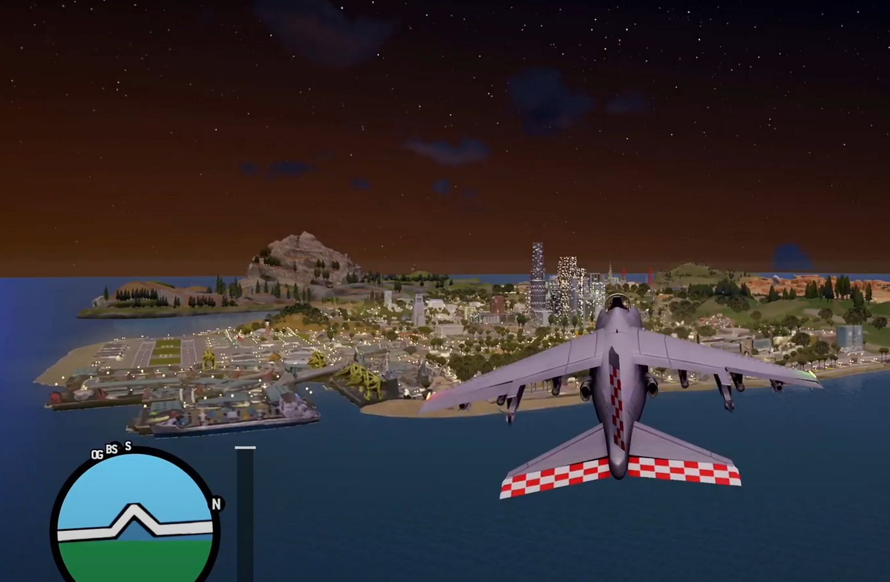 How the world looked in GTA San Andreas Definitive Edition (Image via Rockstar Games)