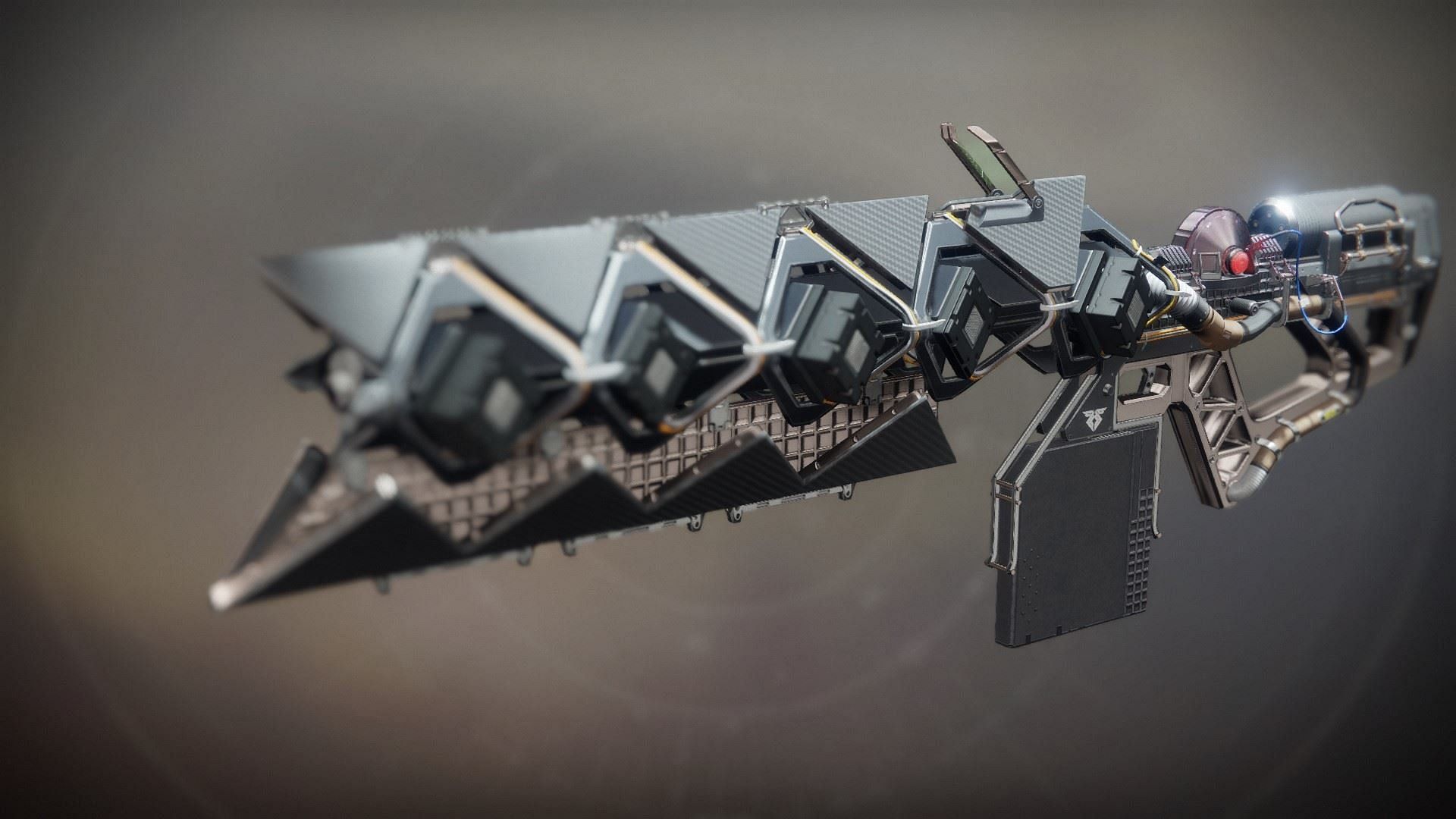 Sleeper Simulant exotic Linear Fusion Rifle in Destiny 2 (Image via Bungie)