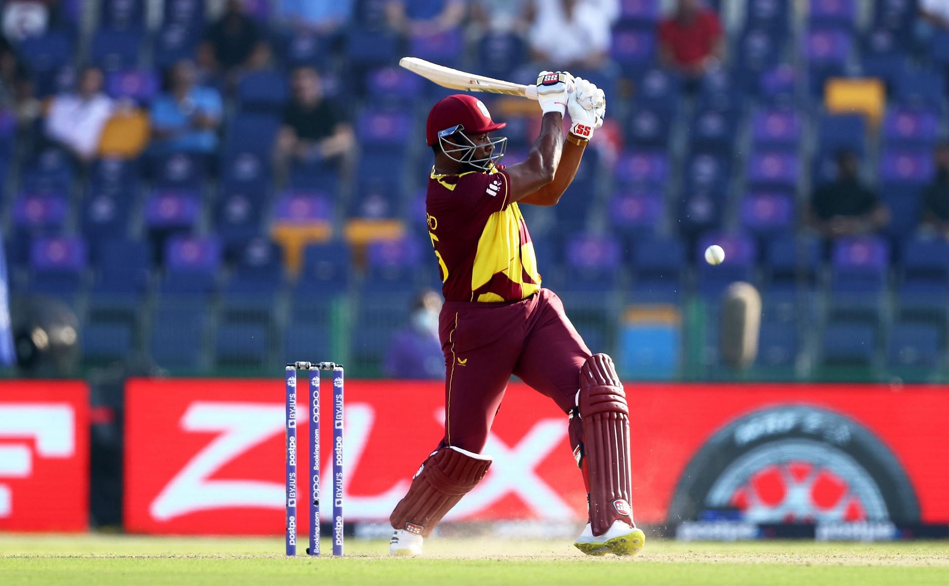 Kieron Pollard hit six sixes in an over against Sri Lanka. Pic: Getty Images