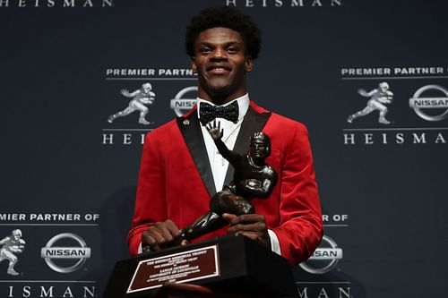 Heisman Trophy winner Lamar Jackson