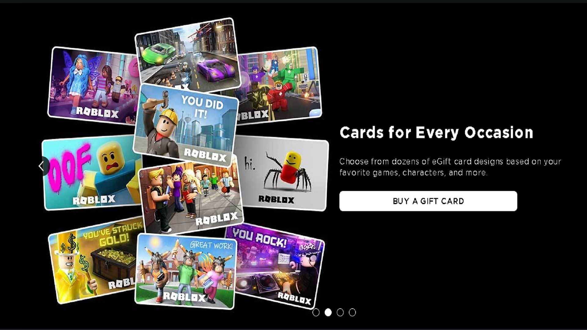 redeeming roblox gift cards