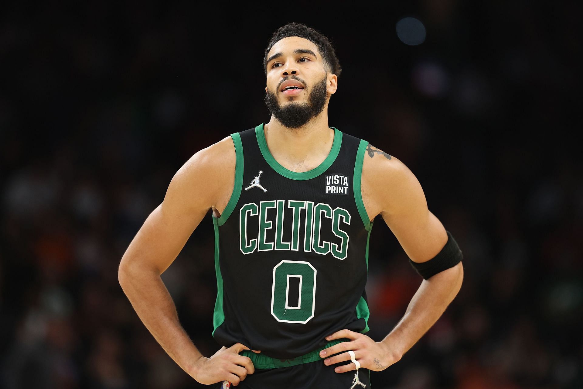 Jayson Tatum will be sidelined under the league's health and safety protocols