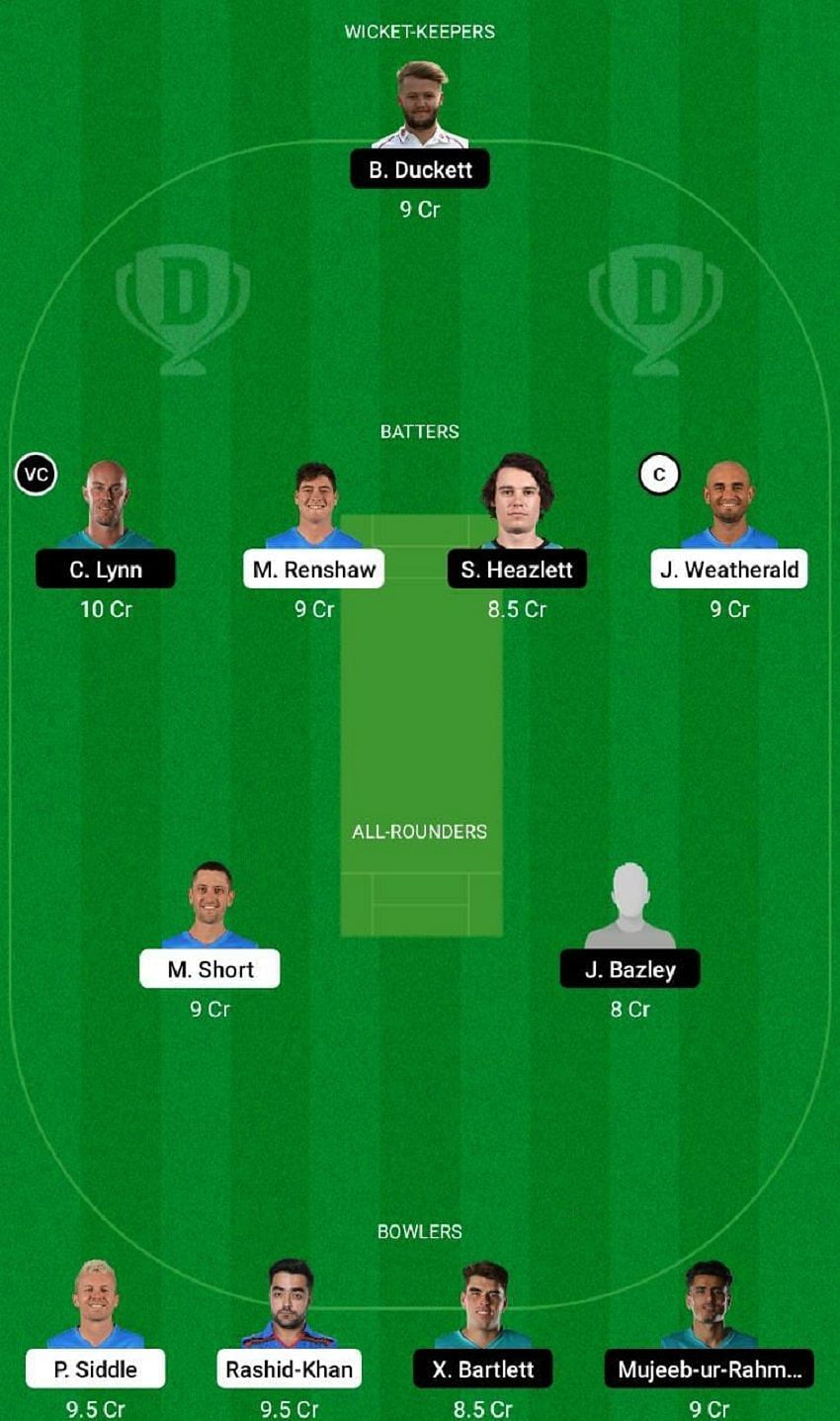 STR vs HEA Dream11 Fantasy Tip #1