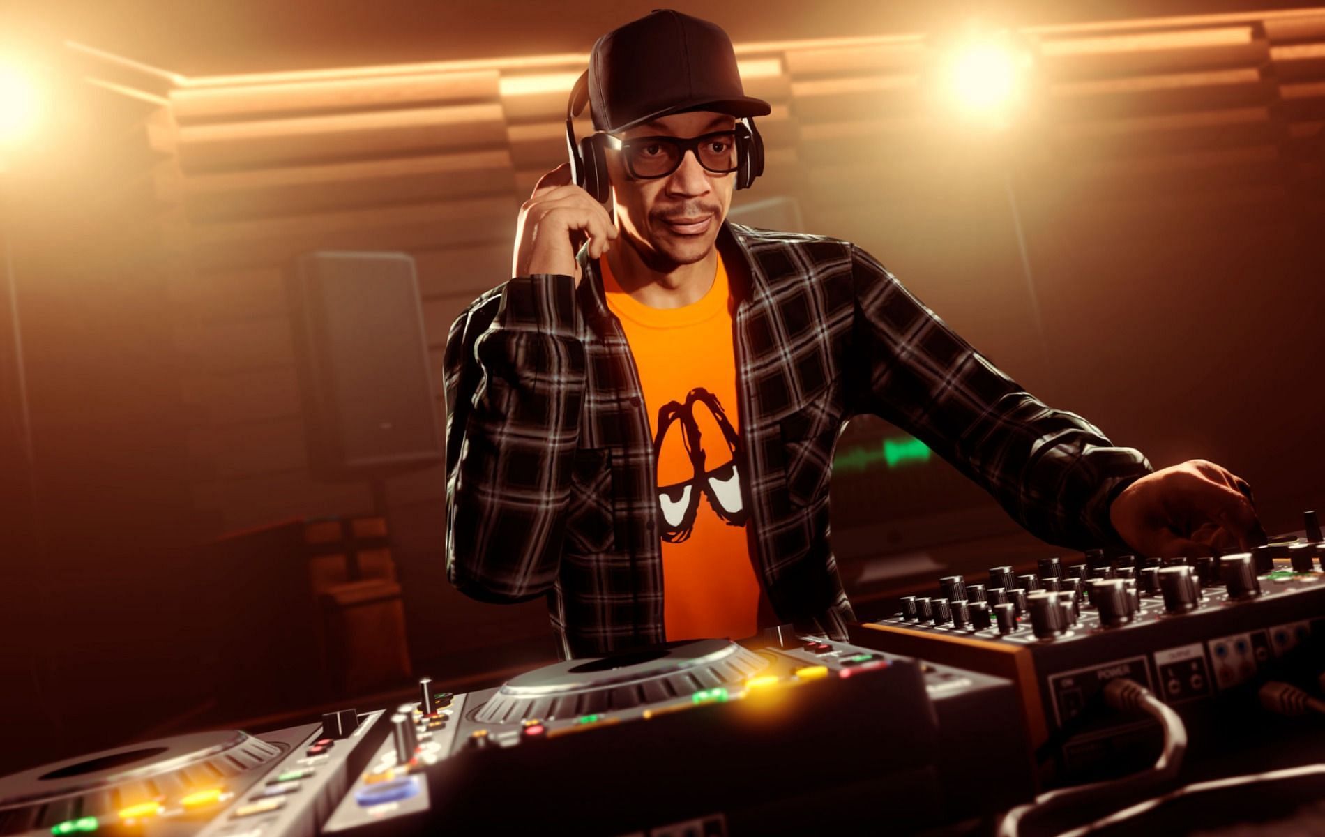 DJ Pooh as he appears in GTA Online: The Contract (Image via Rockstar Games)