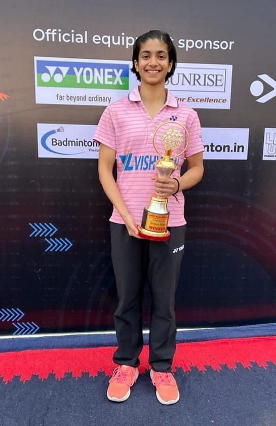 Second seed Malvika Bansod upset top seed Aakarshi Kashyap 21-15, 21-9 in the final Rohan Kapoor and Sanjana Santosh beat Dhruv Rawat and Shikha Gautam 21-14, 21-13. Rohan Kapoor and Sanjana Santosh beat Dhruv Rawat and Shikha Gautam 21-14, 21-13.