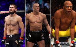 "He only really fought elite competition in his last few fights" – Michael Bisping on who fought the better competition out of Khabib Nurmagomedov, GSP, and Anderson Silva
