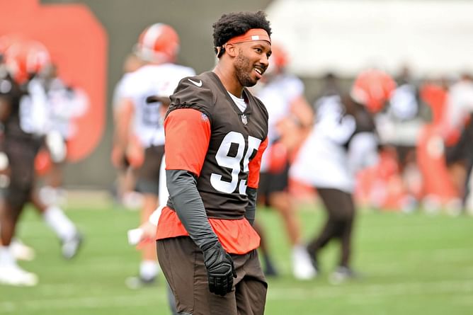 Is Myles Garrett playing tonight against Packers?