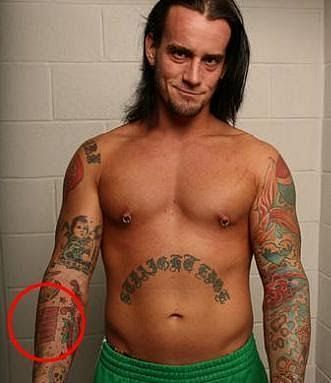 CM Punk Tattoo - Arshikage Ninja Clan