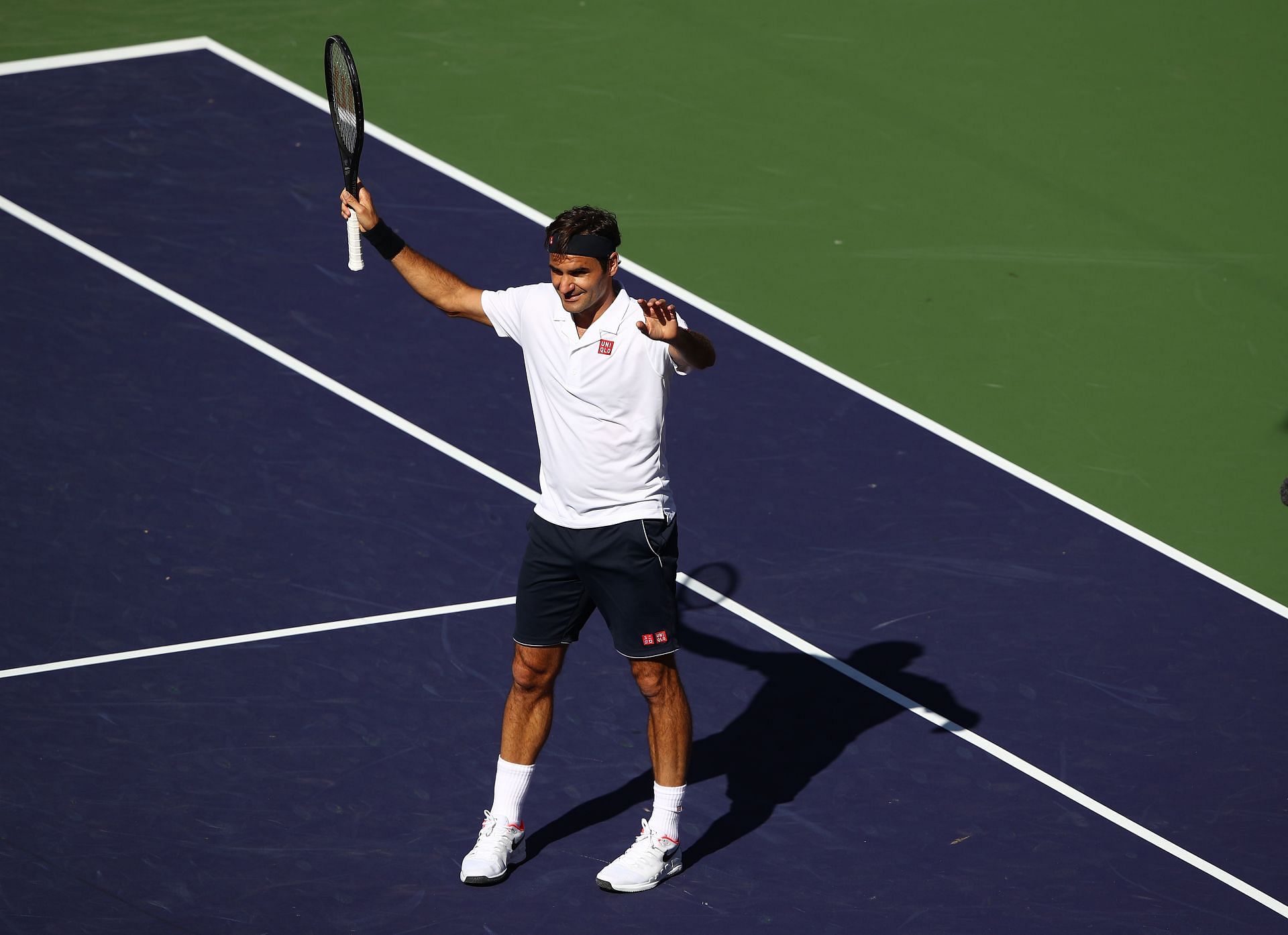 Roger Federer at Indian Wells Masters