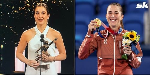 Belinda Bencic was awarded the 2021 Swiss Sportswoman of the Year Award