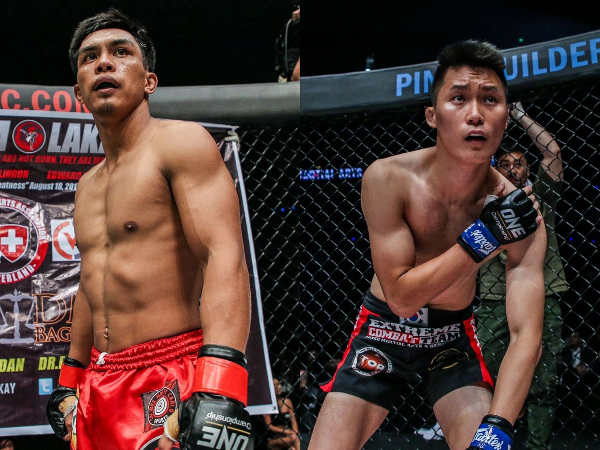 Kevin Belingon (left) and Kwon Won Il (right). [Picture: ONE Championship]