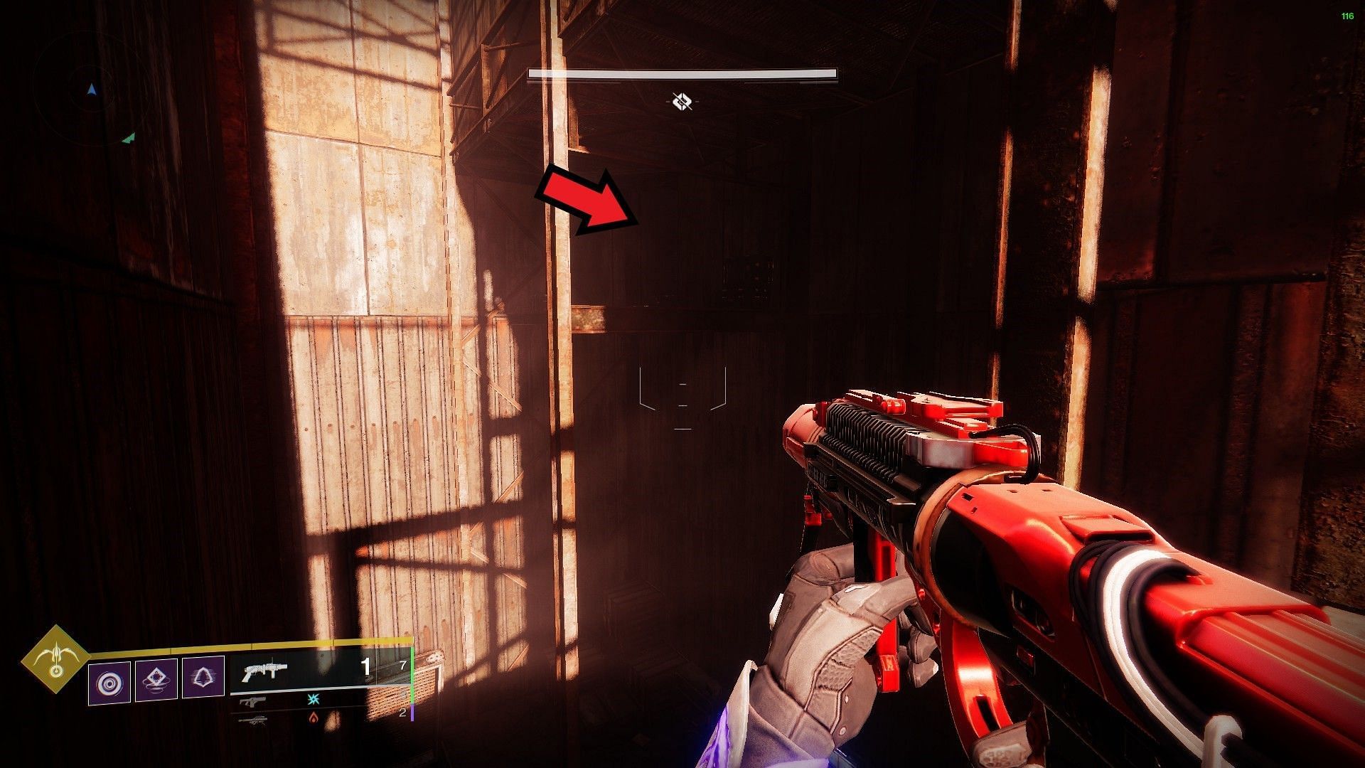 The 4th location for the bottle (Image via Destiny 2)