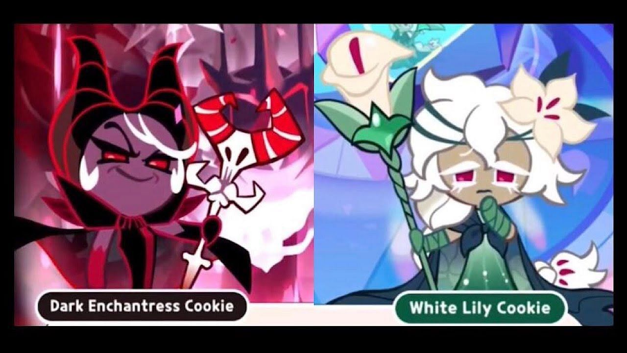 White lily cookie