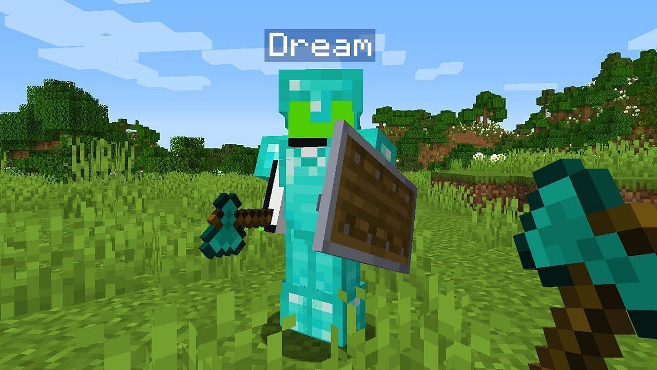 Dream in Minecraft (Image via Minecraft)