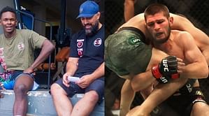 'That's how Khabib Nurmagomedov left with his brain cells' - Israel Adesanya's coach says the Dagestani style of fighting is 'the best way to fight'
